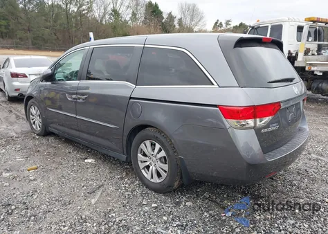 2014 Honda Odyssey Ex-L from USA, damaged, VIN 5FNRL5H62EB100890